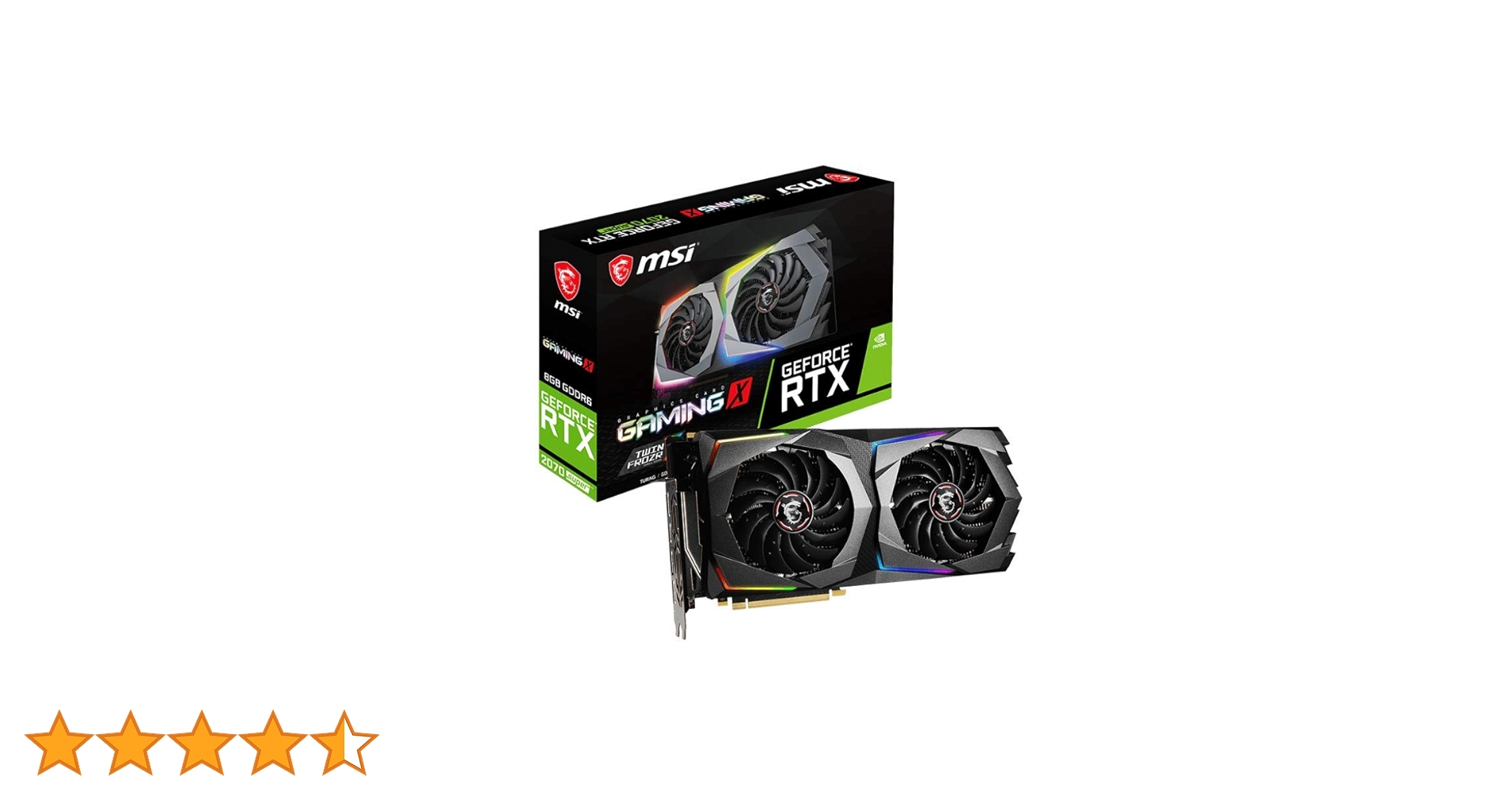 Placa de video msi geforce rtx 2070 super gaming x - 912-v373-286